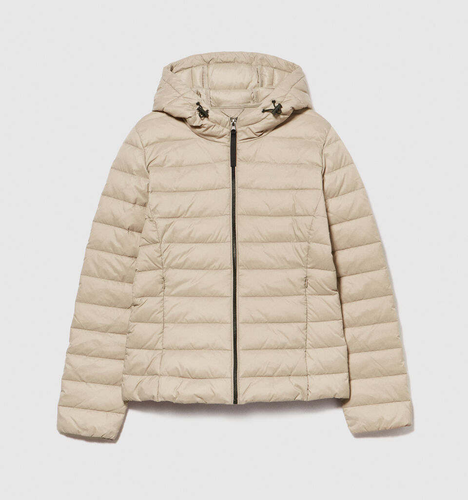 Padded slim comfort fit jacket - women's puffer jackets and coats - Beige | Sisley image number 6